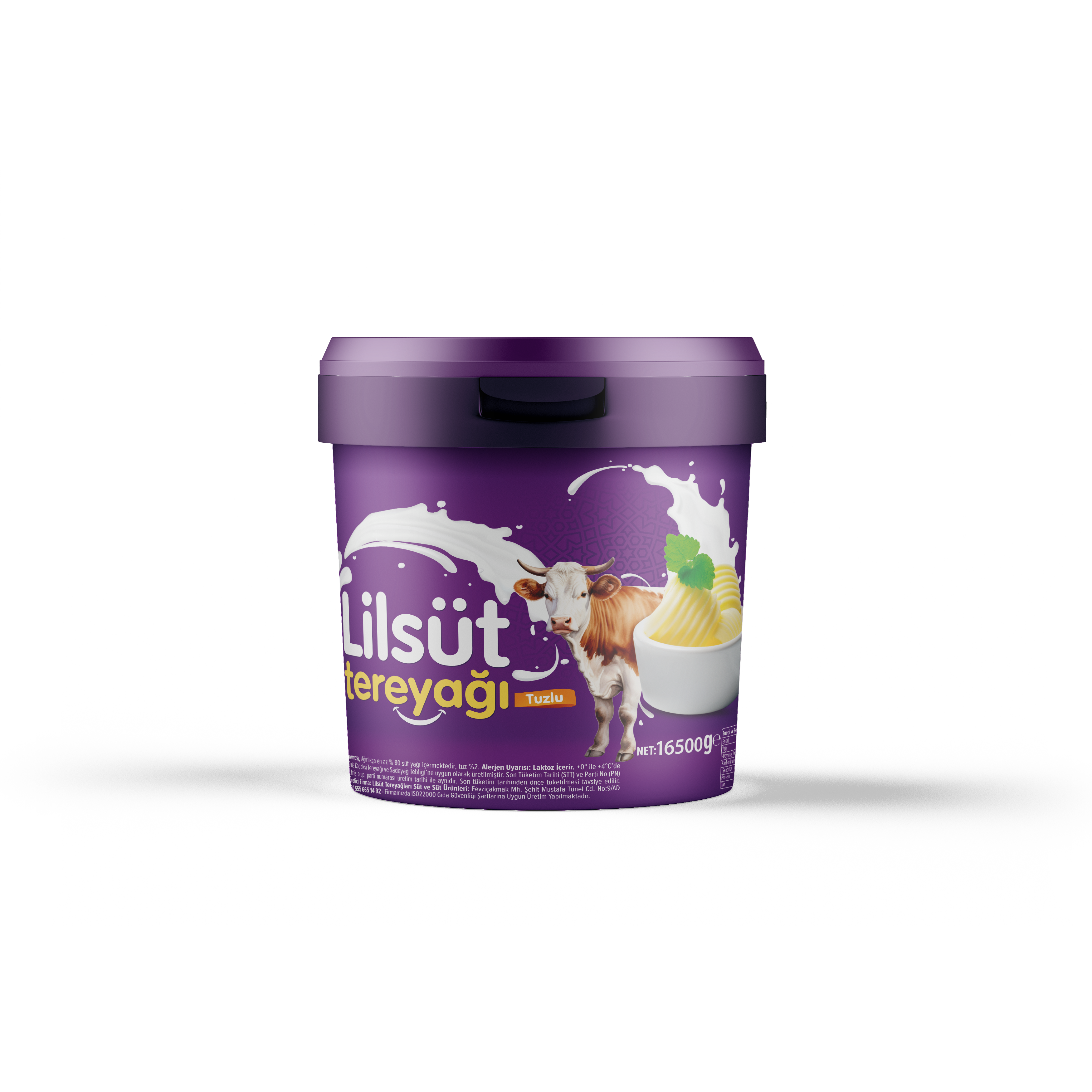 Tuzlu Tereyağı 16500g